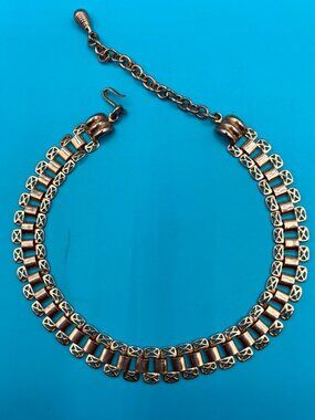 Vintage Gold Tone Chocker Necklace
